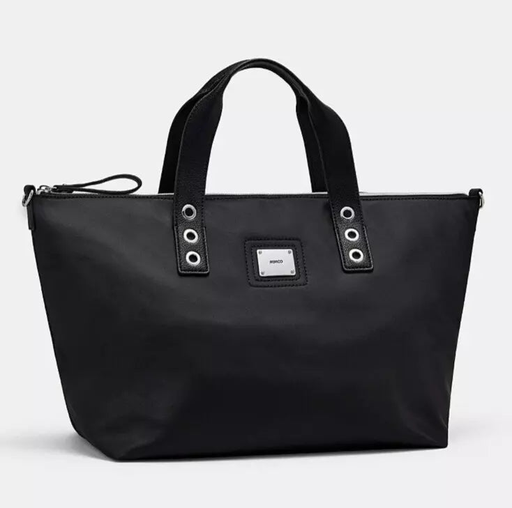 MIMCO Black Elements Tote Bag Black Brand New
