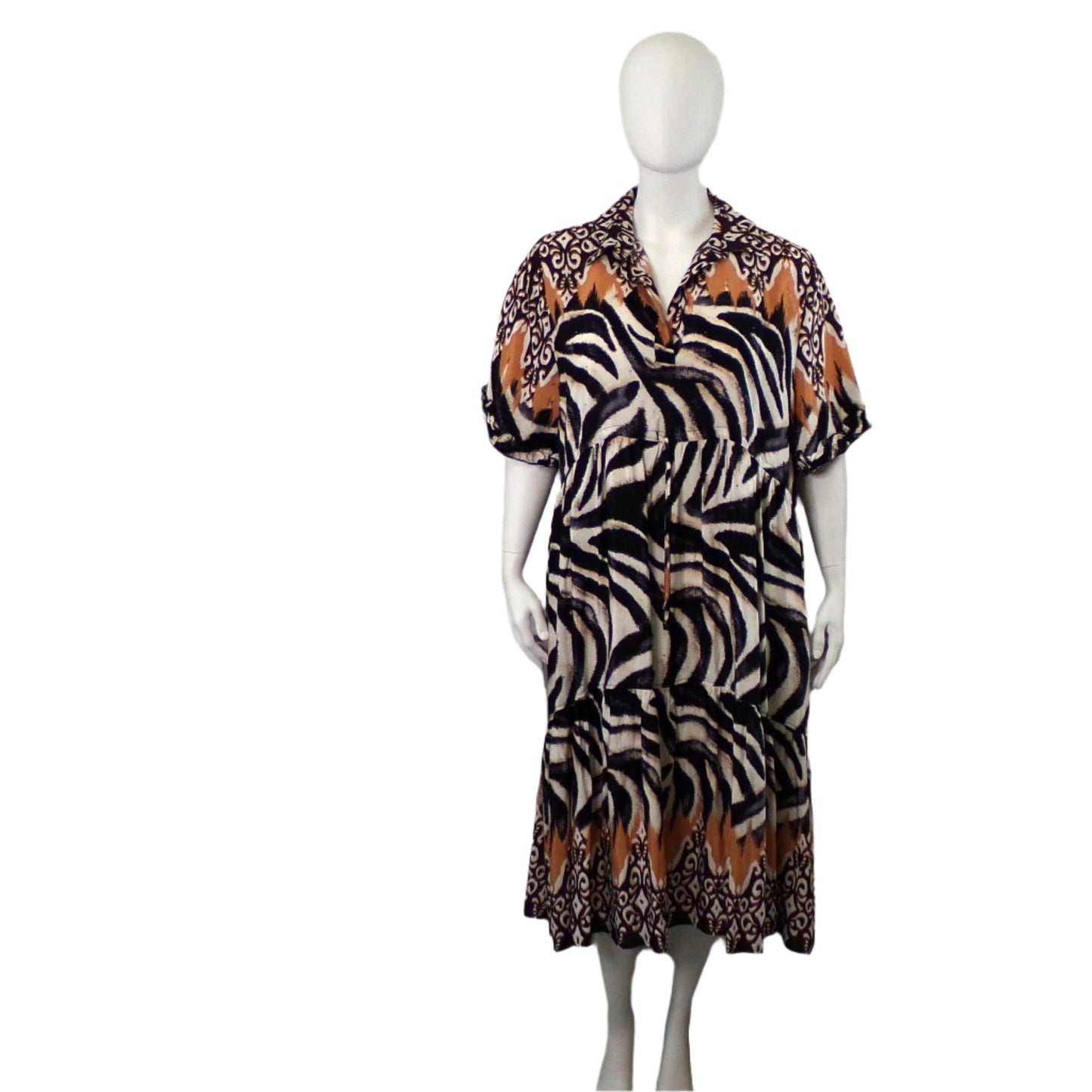 Taking Shape Tier Dress – Size 22 BRAND NEW