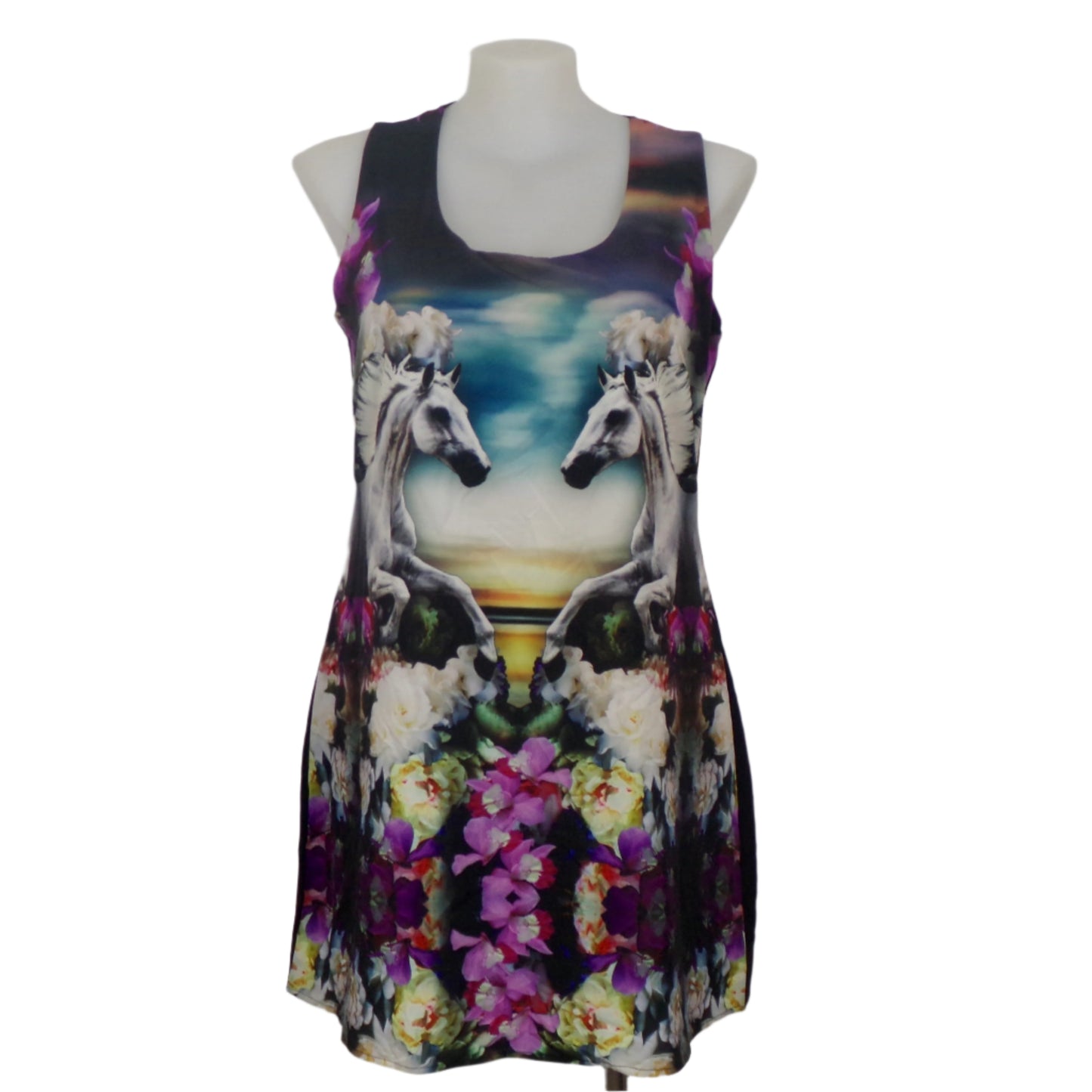 City Chic Wild Horses Dress Size 16
