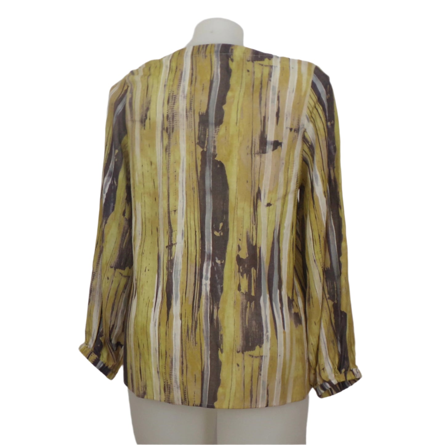 Marco Polo Linen Blend Long Sleeve Tunic Size 16