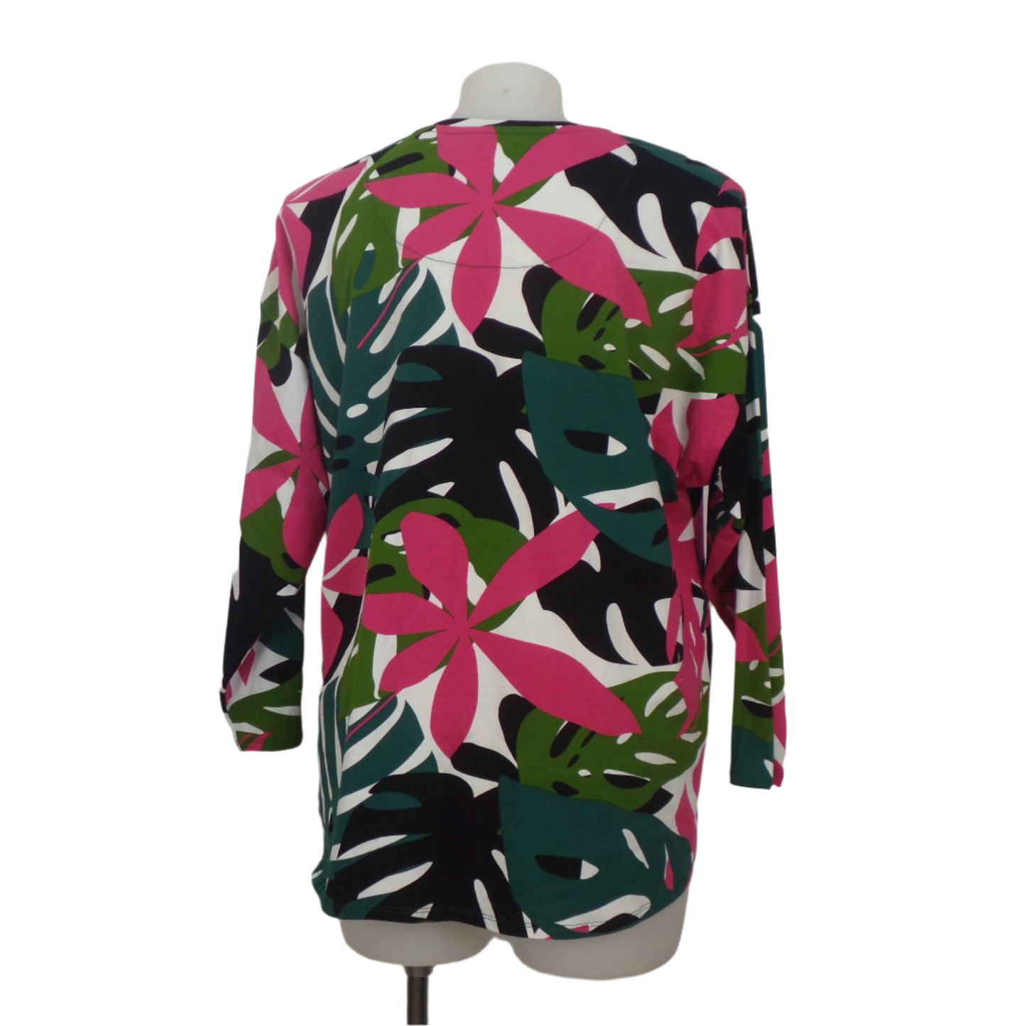 Virtuelle Graphic Palm Print Top Size 20 Brand New