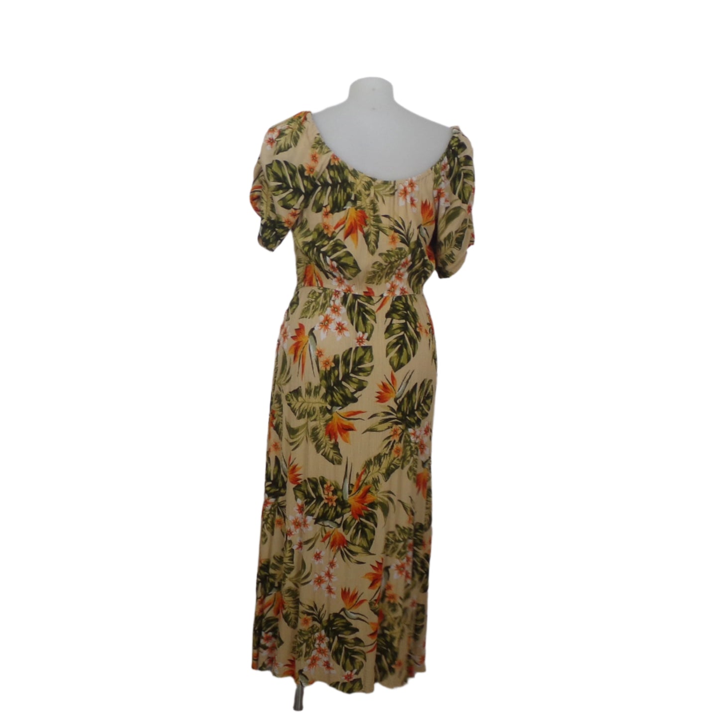 City Chic Floral Button-Through Maxi Dress Size 18