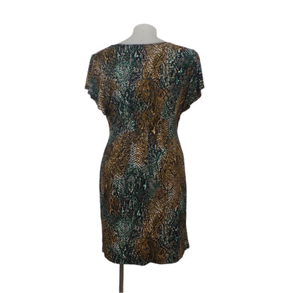 Liz Jordan Animal Print Dress Size 18
