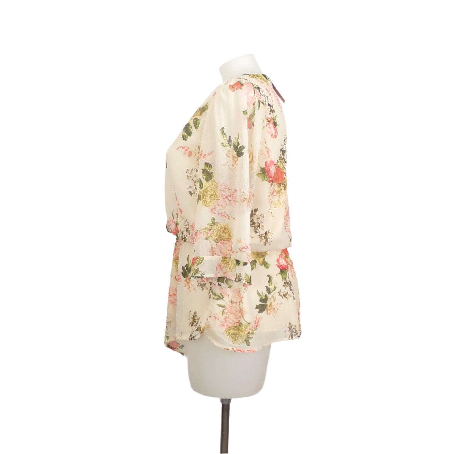 Liz Jordan Elegant Floral Blouse Size 18