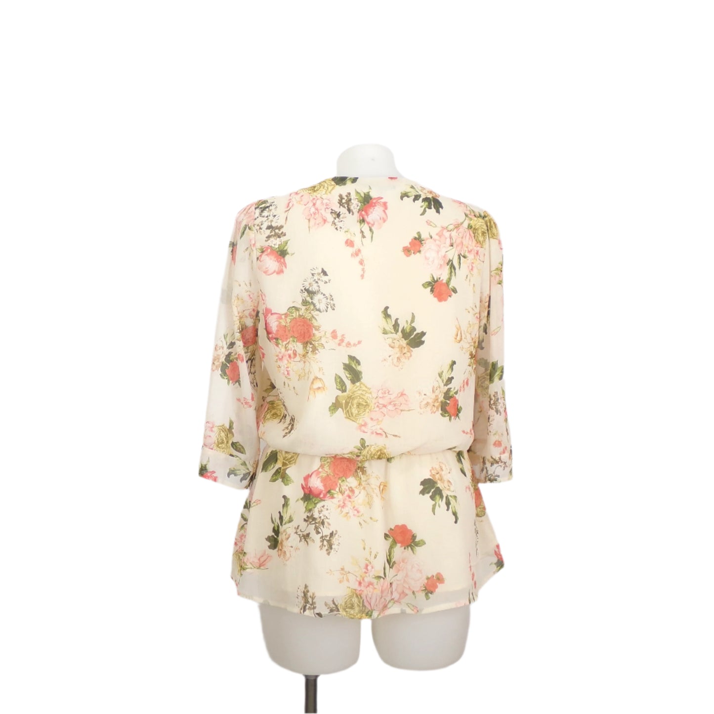 Liz Jordan Elegant Floral Blouse Size 18