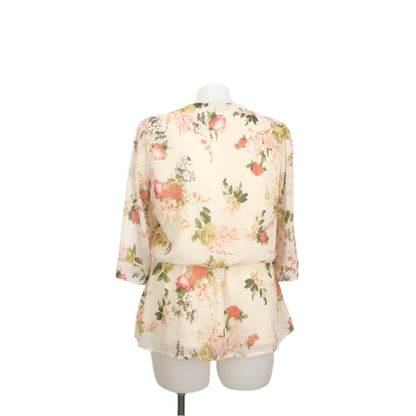 Liz Jordan Elegant Floral Blouse Size 18