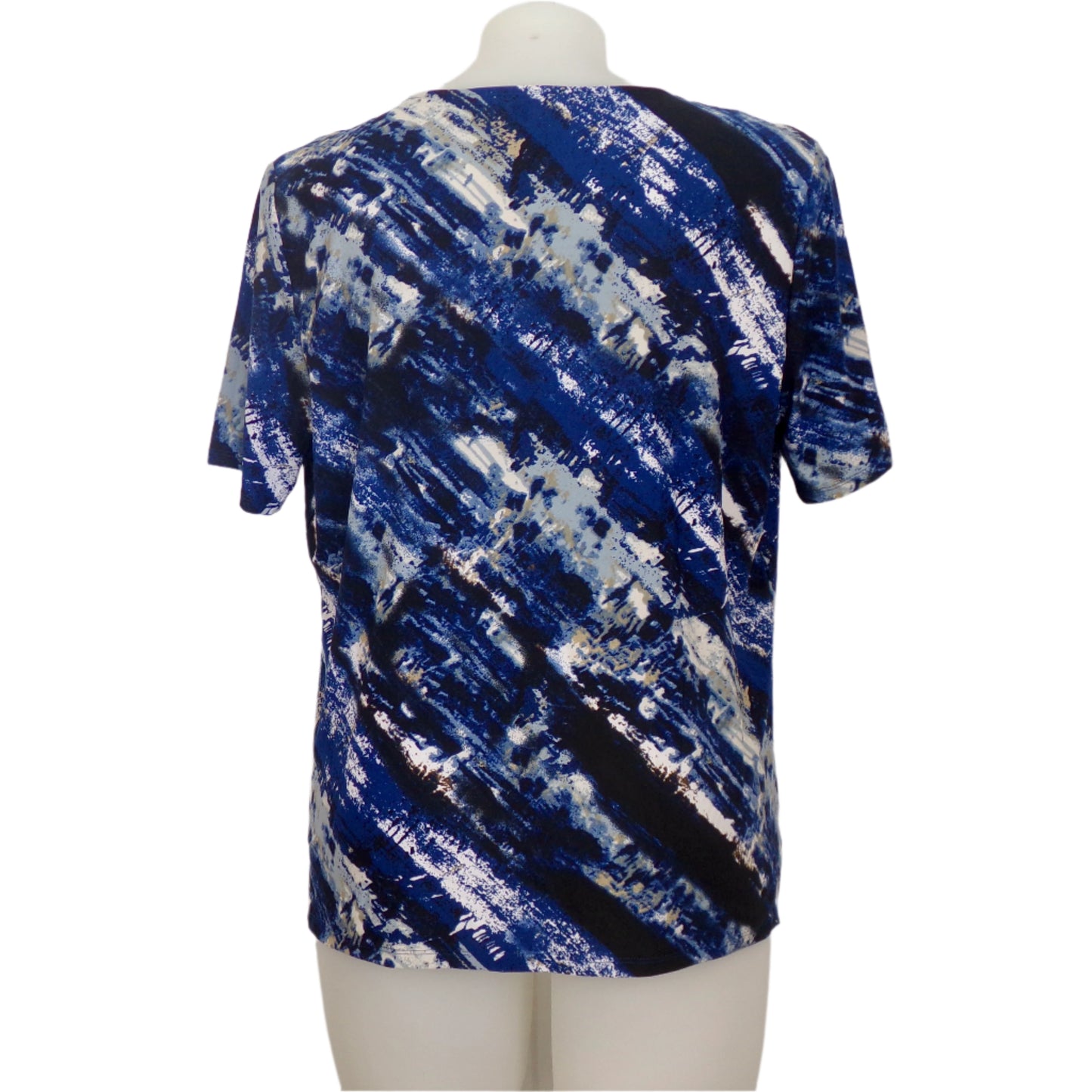 Noni B Printed Top with Necklace Size 16