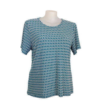 Noni B Crushed Print Top Size 16
