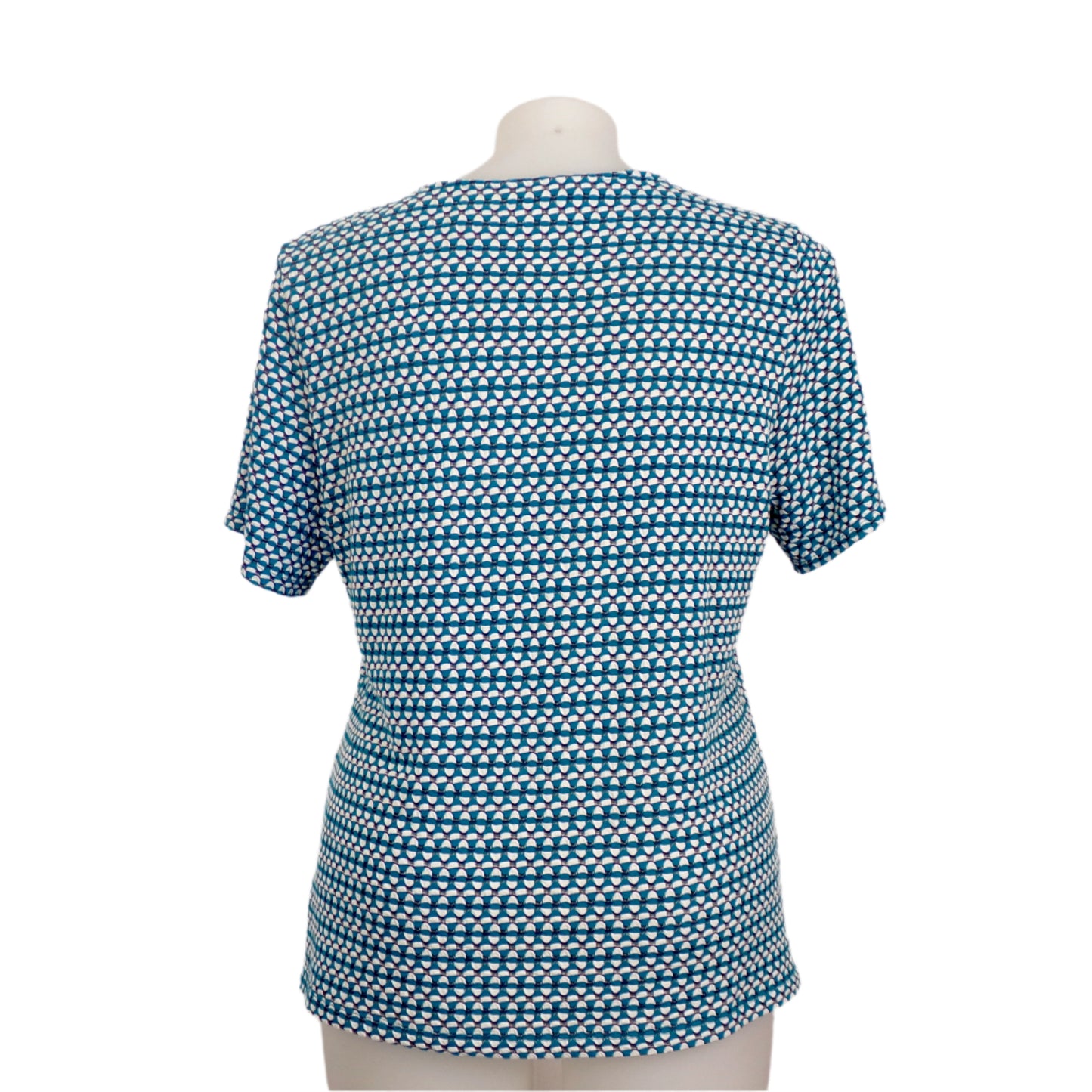 Noni B Crushed Print Top Size 16