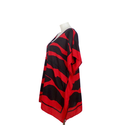 Autograph Black and Red Kaftan Size 16