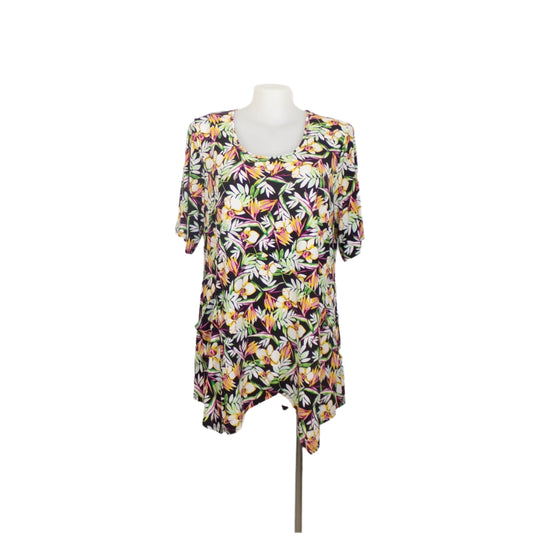 Taking Shape Floral Print Tunic – Size 18