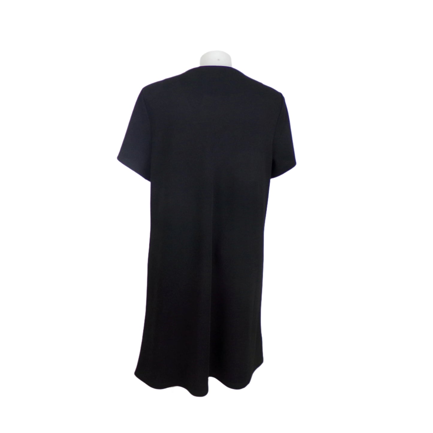 Estelle Black Stretch Shift Dress Size 22
