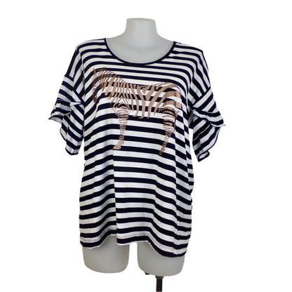 Virtuelle Striped Tee Size 20