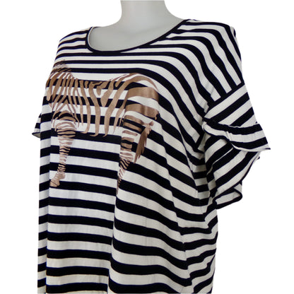 Virtuelle Striped Tee Size 20