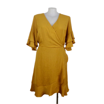 City Chic Gold Dress Size 20