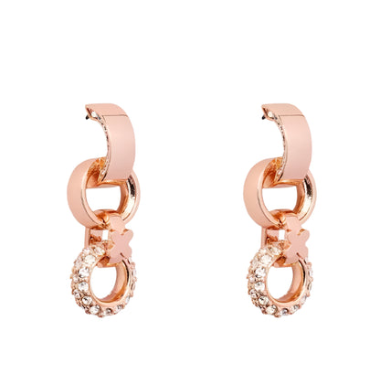 Mimco Mim Dream Earrings set in Rose Gold + Dust Bag