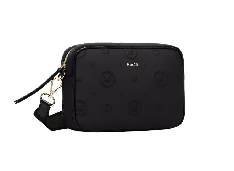 Mimco Flashback Black Camera Cross Body Bag