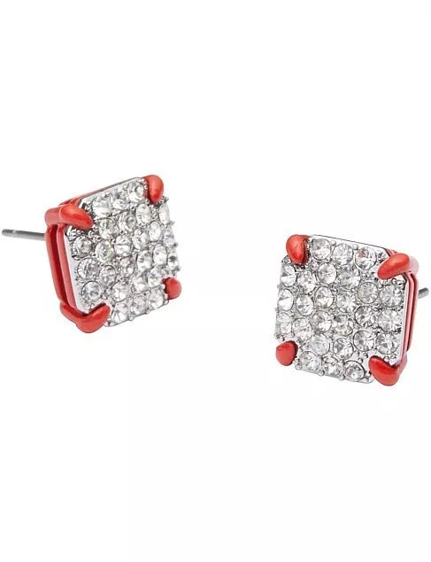 Mimco Genuine Sunset Stud Earrings Sunset + Mimco Dust Bag