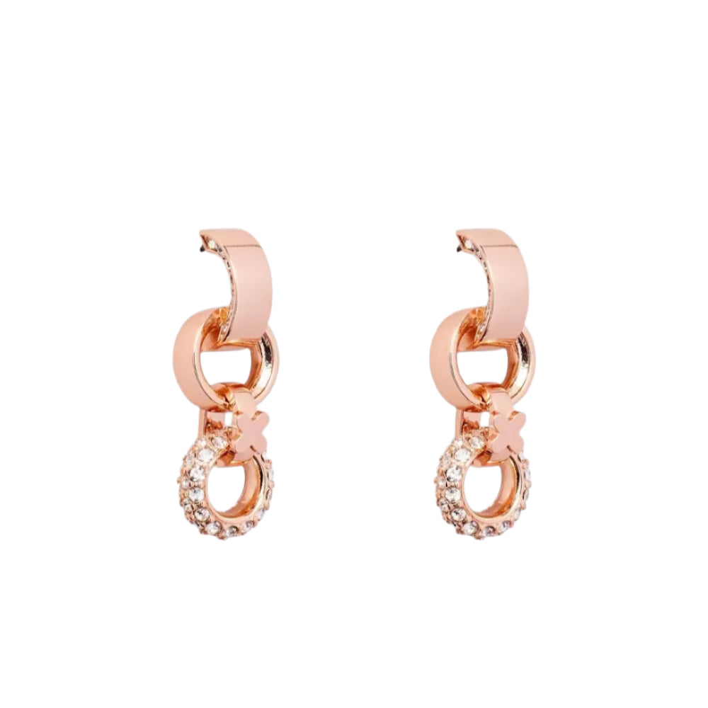 Mimco Mim Dream Earrings set in Rose Gold + Dust Bag