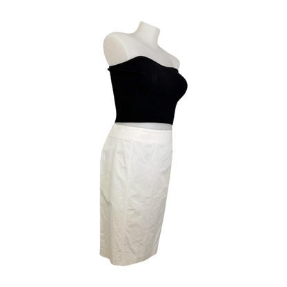 Elena Miro White Designer Skirt – Made in Italy Size 22