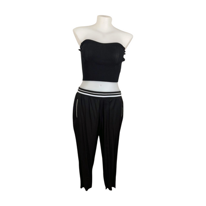 Gracehill Black Satin 7/8 Length Pants Brand New Size 20