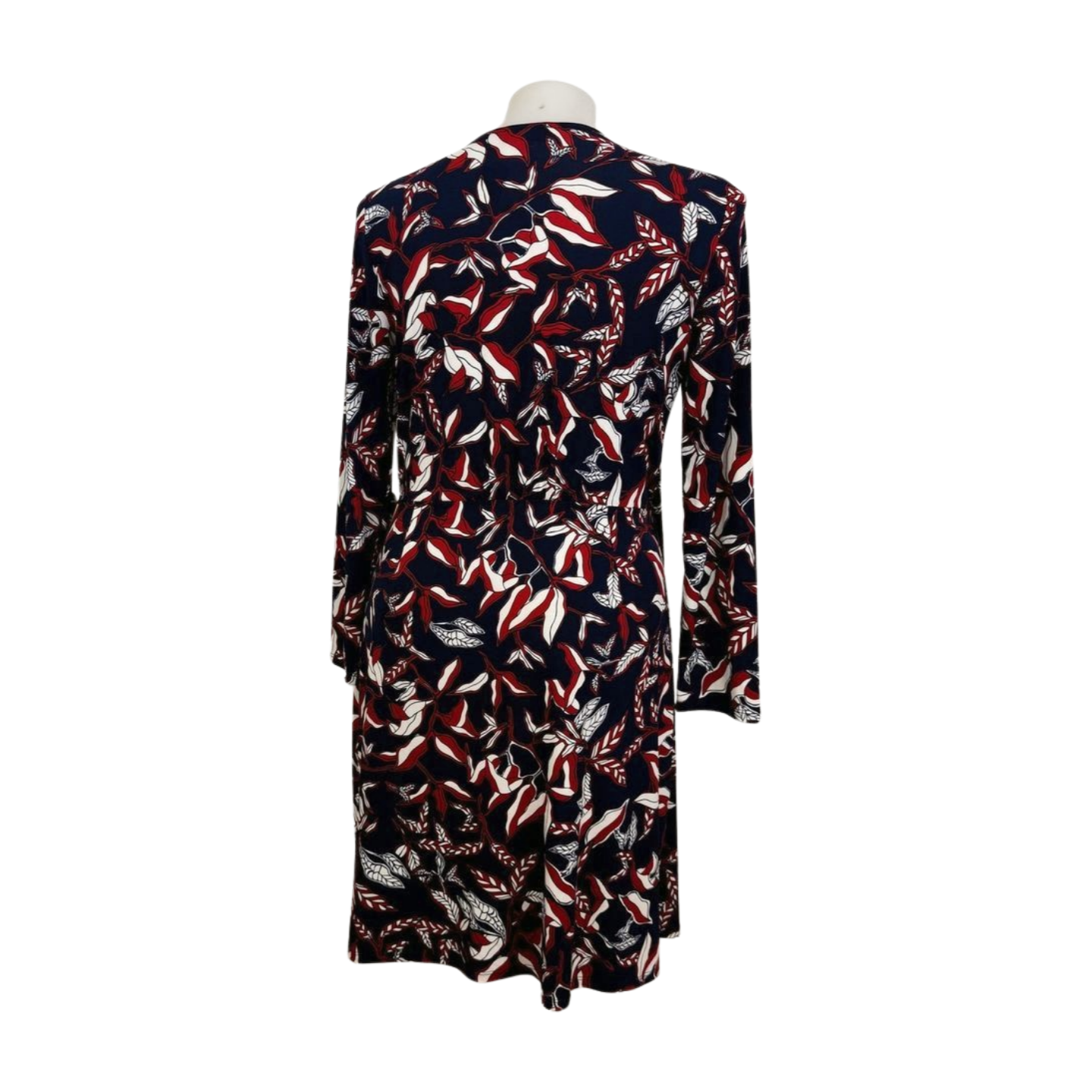 Trent Nathan Autumn Print Wrap Dress Size 16