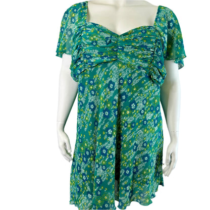 Autograph Polyester Summer Top - Autograph Size 24 Polyester Summer Top