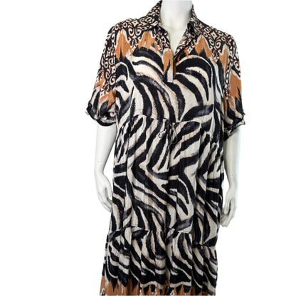 Taking Shape Tier Dress - Size 24 BRAND NEW