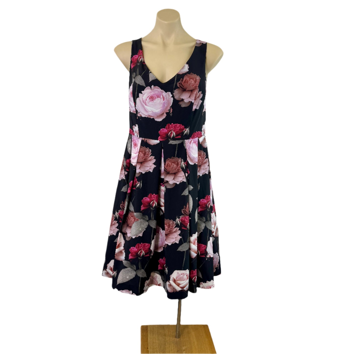 City Chic Formal Dress - Floral Elegance, Size 14