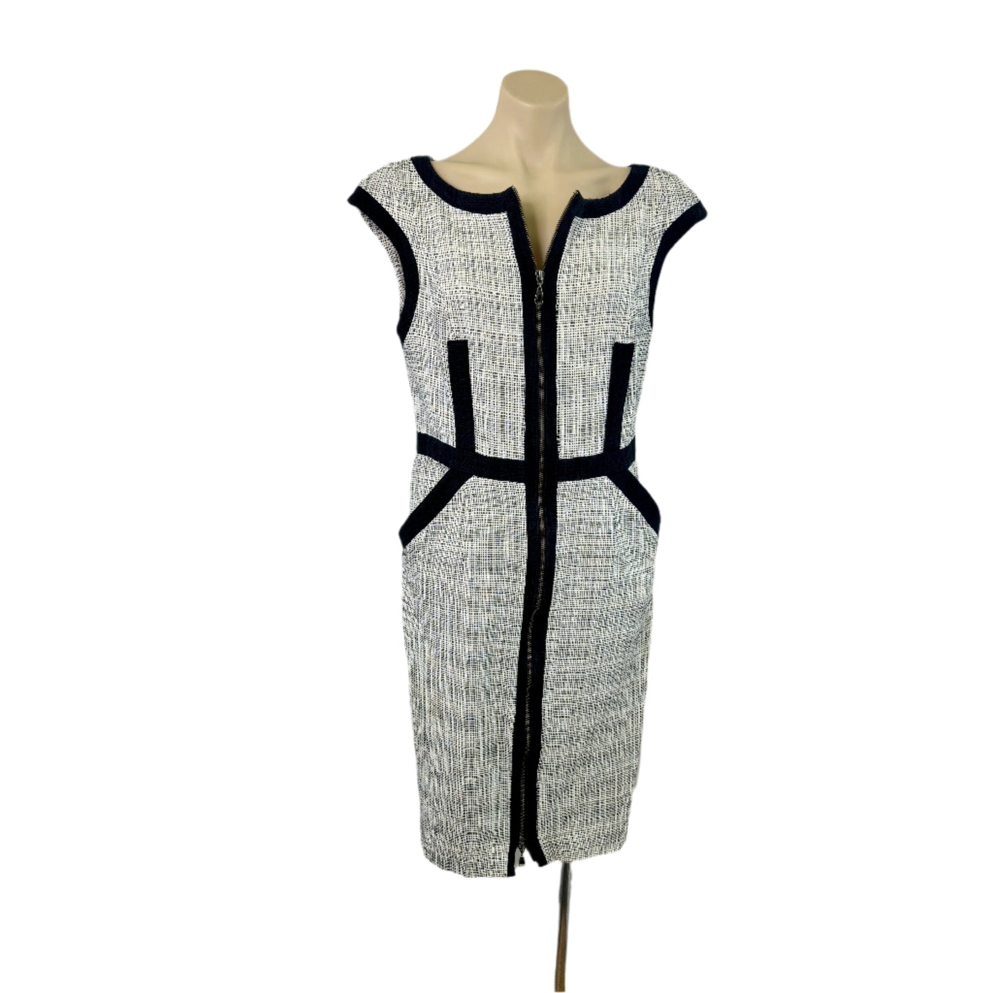 George Gross zip-front dress - Size 14