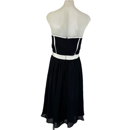 City Chic Strapless Evening Dress - Size 14