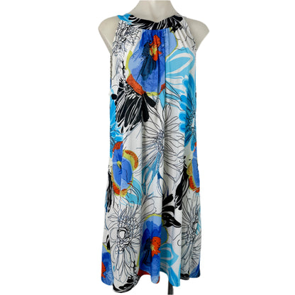Cherry Lane Sleeveless Stretch Swing Dress - Size 14