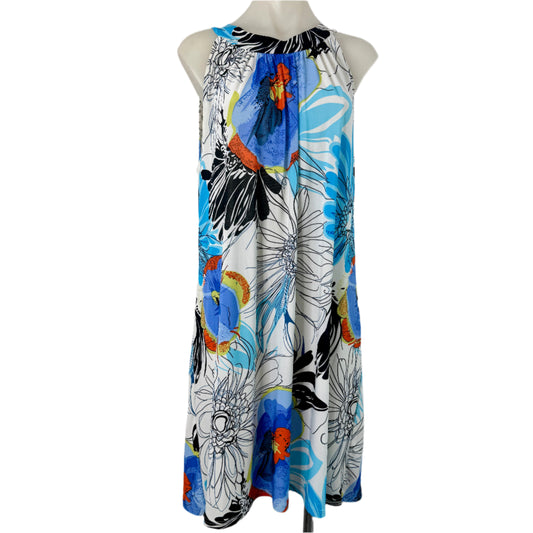 Cherry Lane Sleeveless Stretch Swing Dress - Size 14