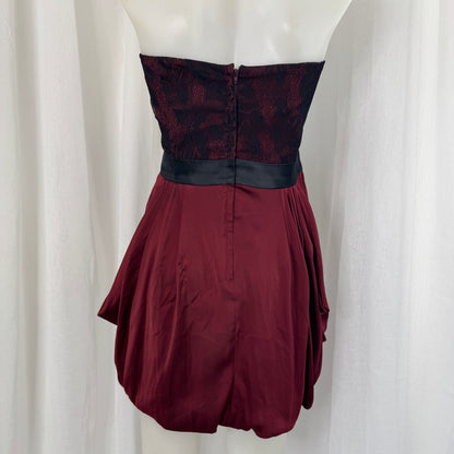 Bardot Strapless Party Dress - Size 14