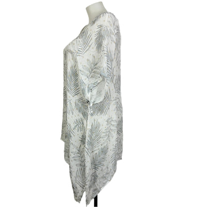 Queen of Everything Neutral Print Top Size 24
