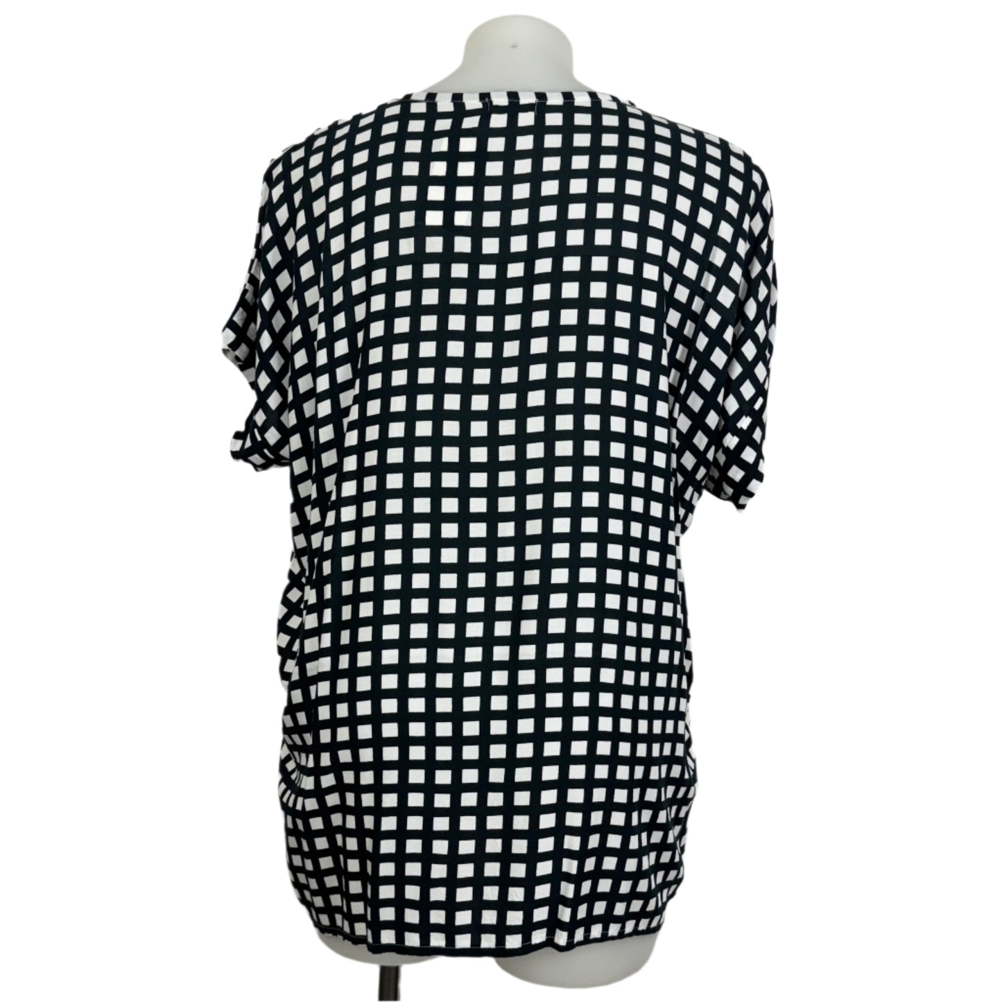 Namastai Inside-Out Block Print Top Size 18