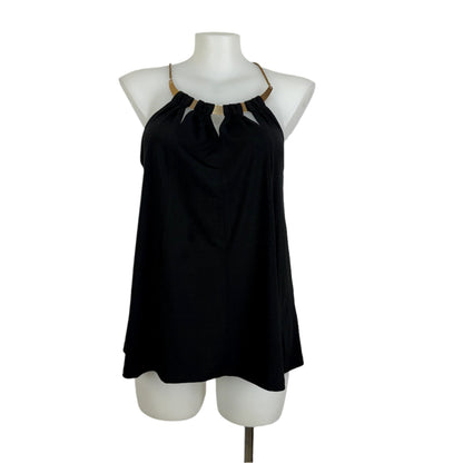 City Chic Black Evening Sleeveless Top Size 18