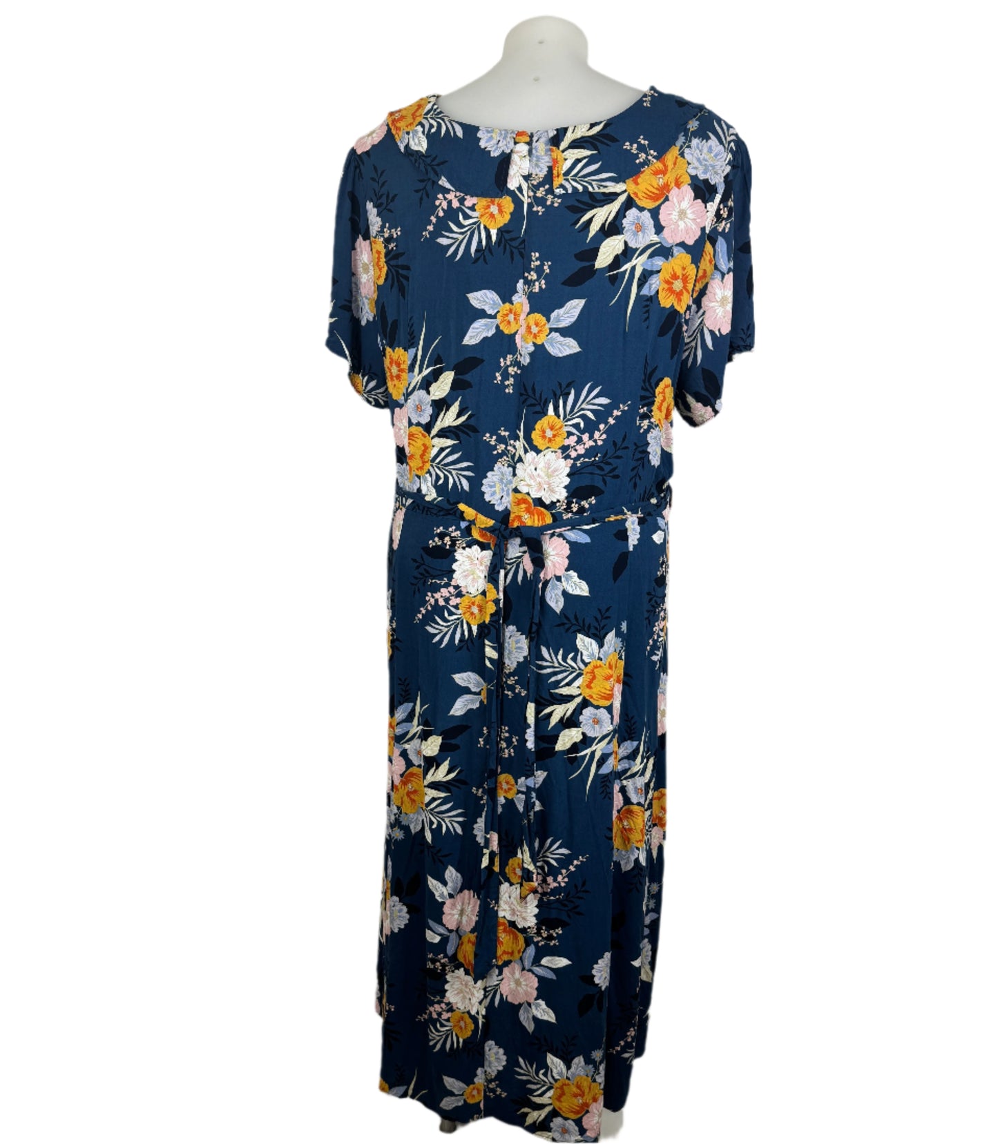 Serra Plus Floral Wrap Dress Size 24