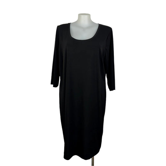 Taking Shape Black Essential Layering Dress Size 22