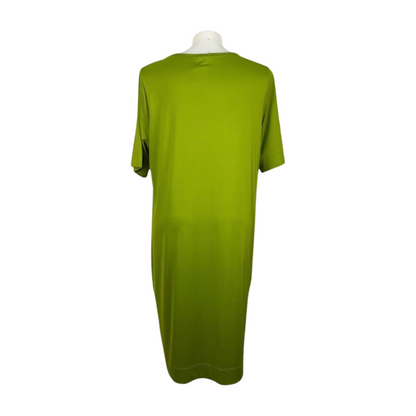 Taking Shape Lime Stretch Layering Dress Size 22