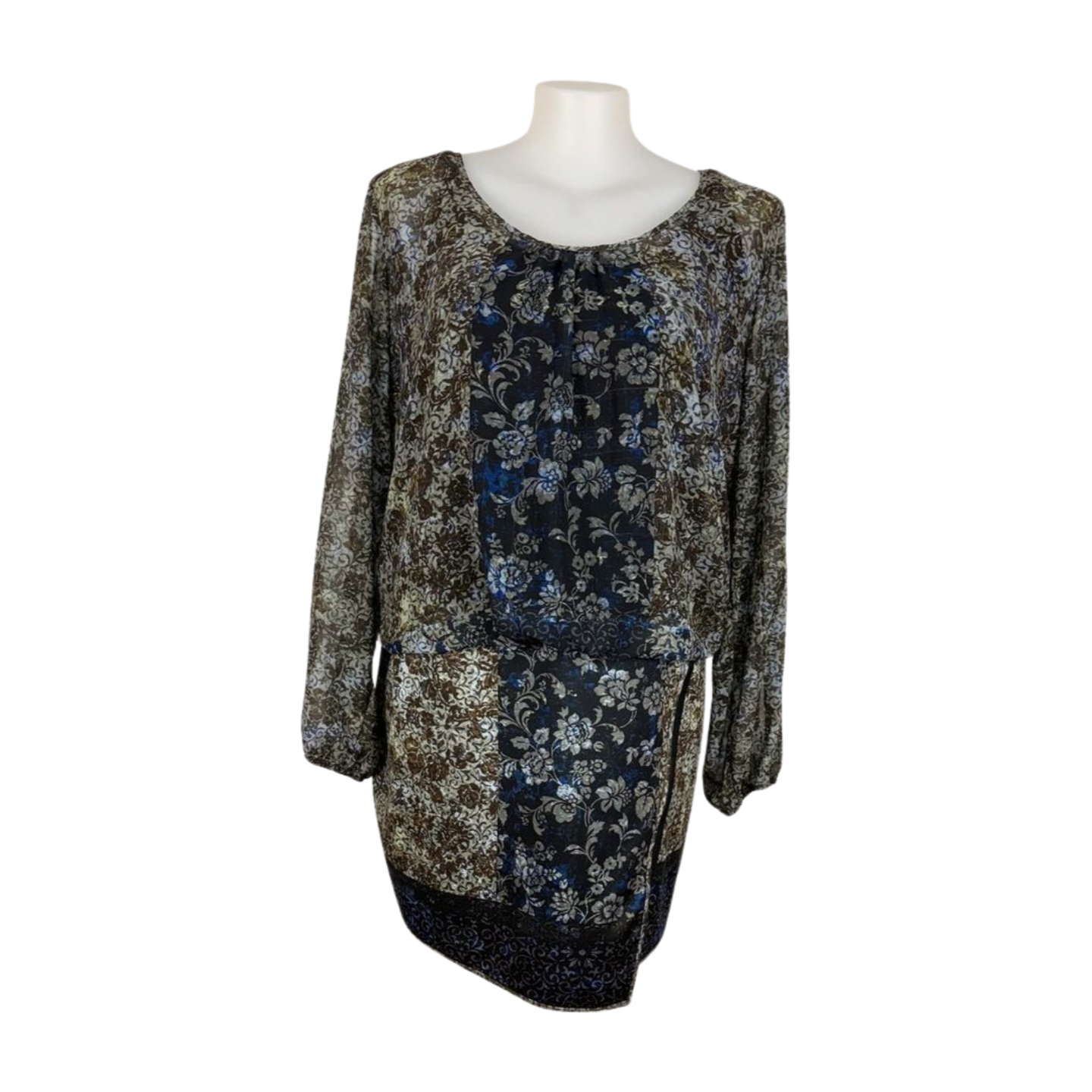 City Chic 2-Piece Floral/Paisley Set Size 22