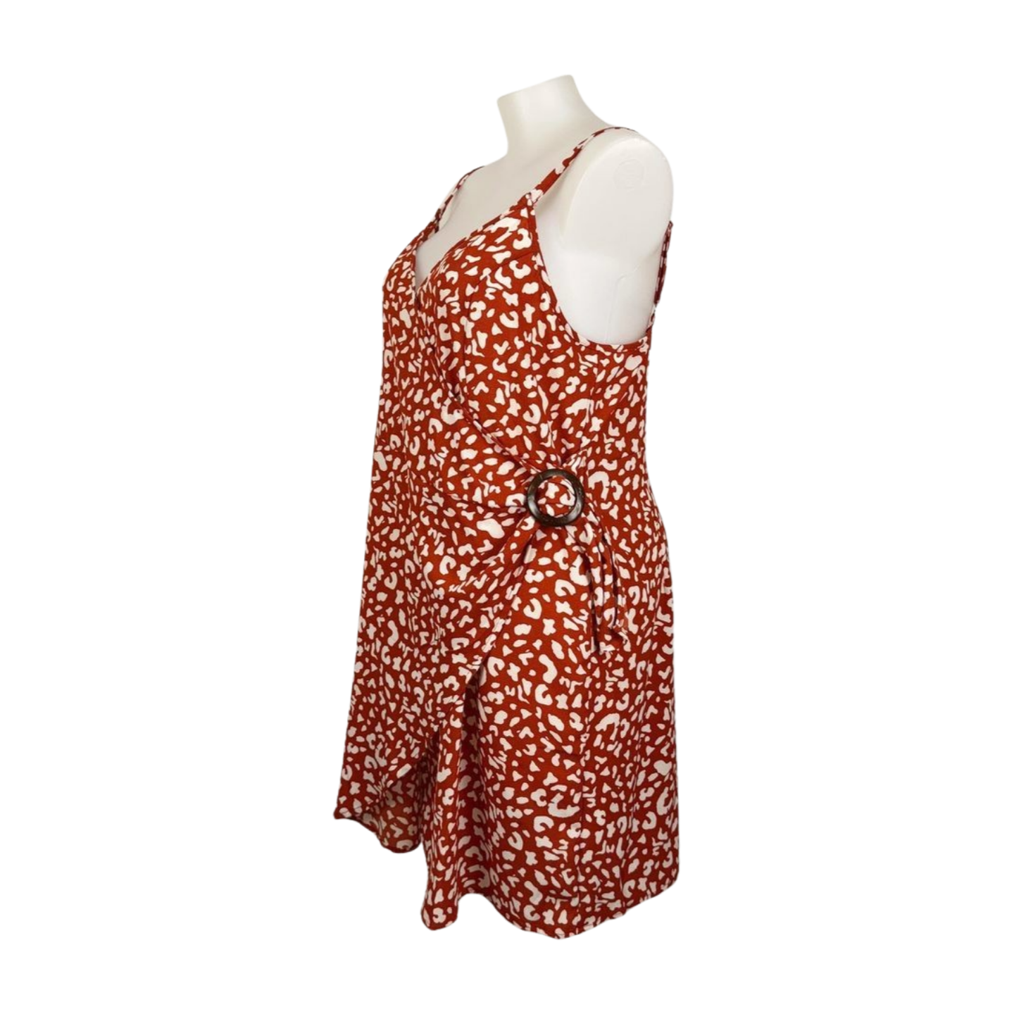 Autograph X-Over Wrap Spaghetti Strap Dress Size 18