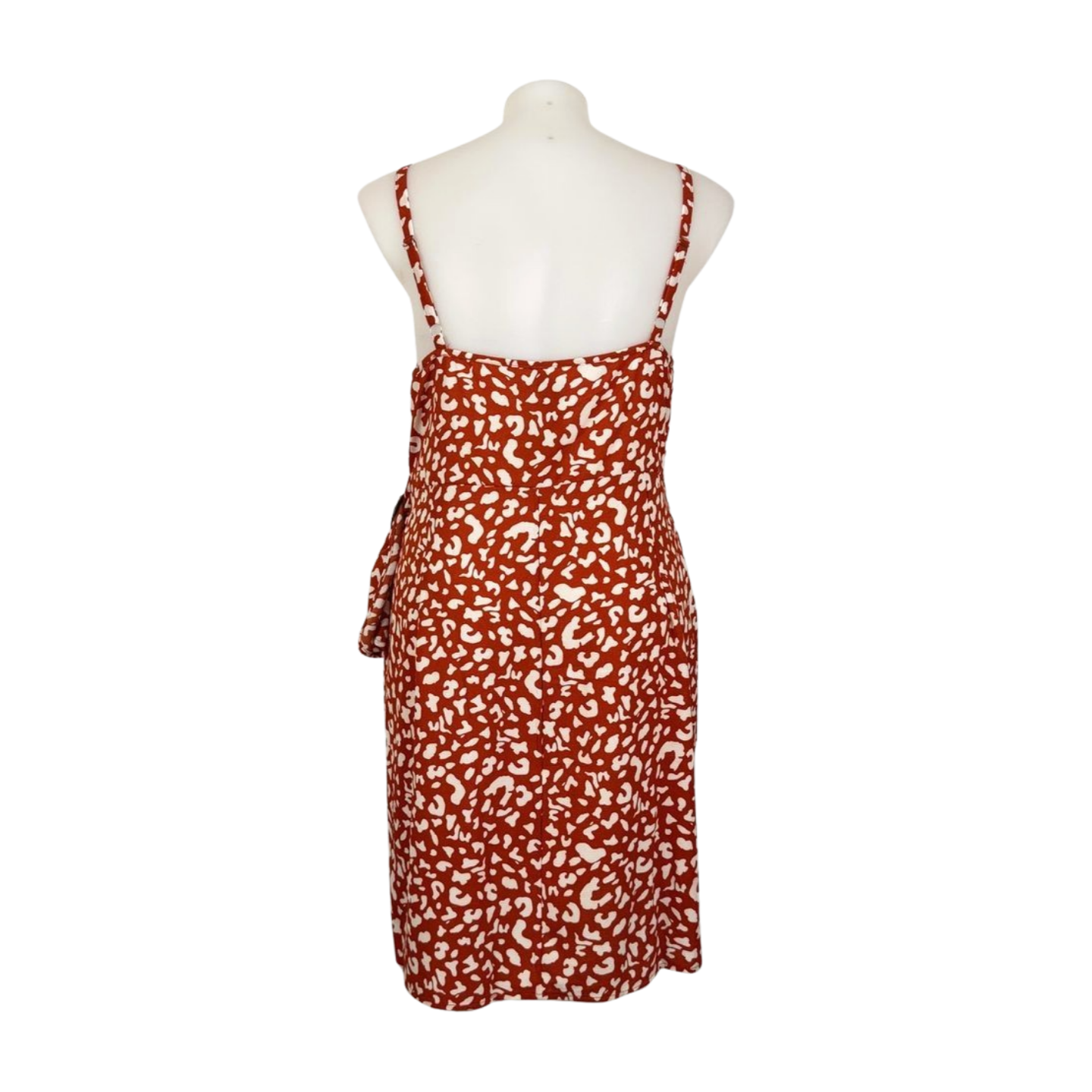 Autograph X-Over Wrap Spaghetti Strap Dress Size 18