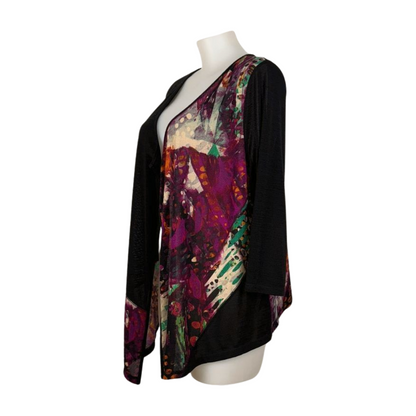 Taking Shape Knit Open Jacket/Cardigan Size 18