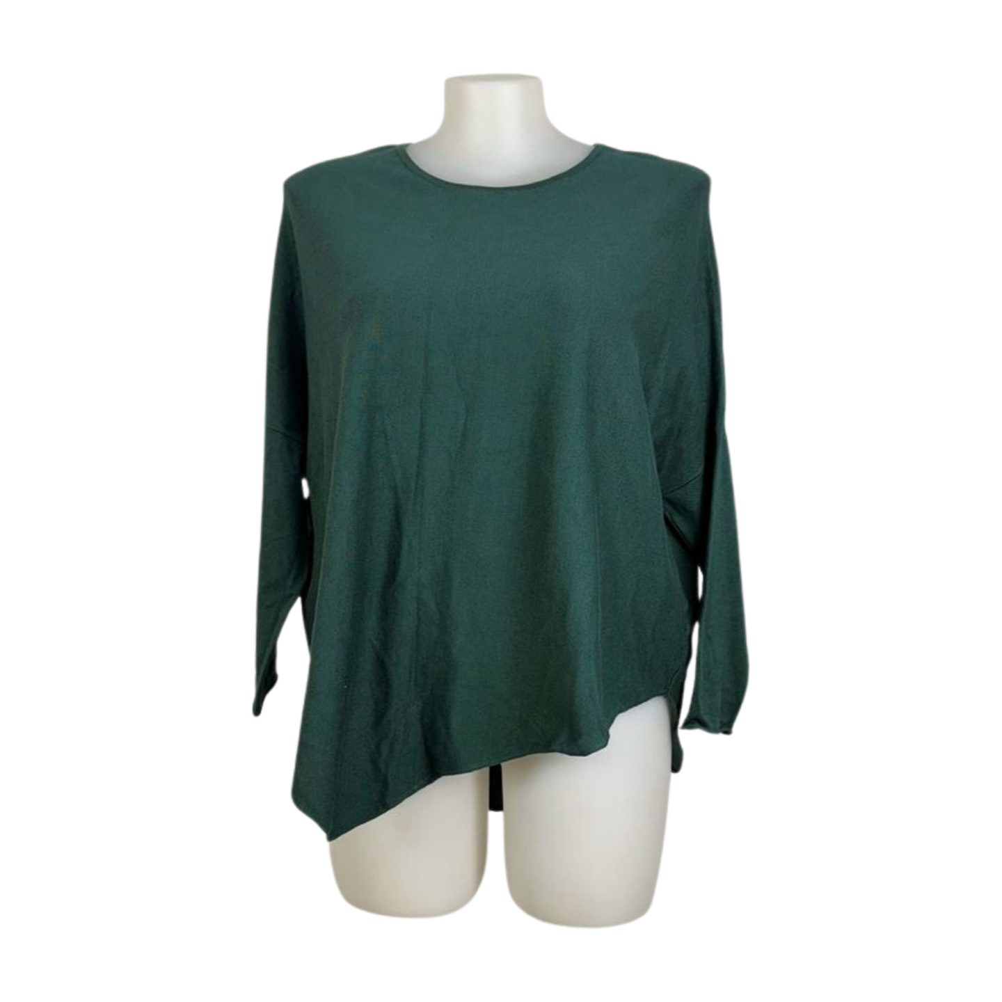 Labor of Love Green Knit Top Size 16 Brand New