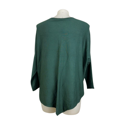 Labor of Love Green Knit Top Size 16 Brand New