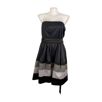 City Chic Taffeta Colour Block Evening Gown Size 20