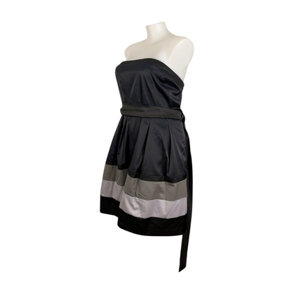 City Chic Taffeta Colour Block Evening Gown Size 20