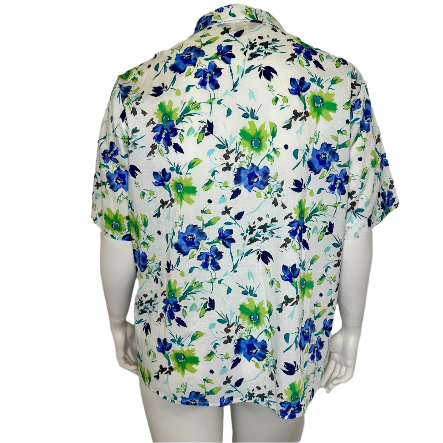 Floral Cotton Shirt - Size 24