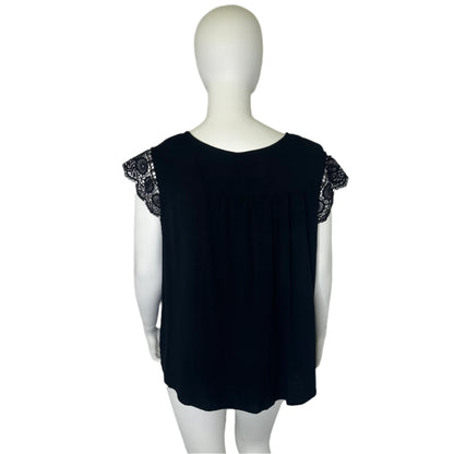 Brand new effortlessly Chic Black Top by Taking Shape - Size 22
